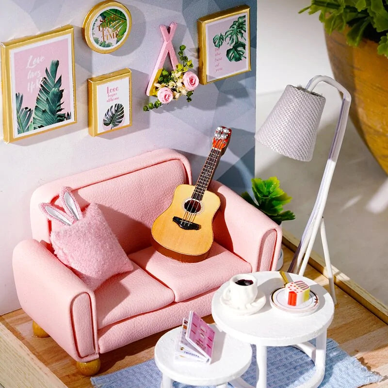 DIY Miniature Dollhouse Furniture Set