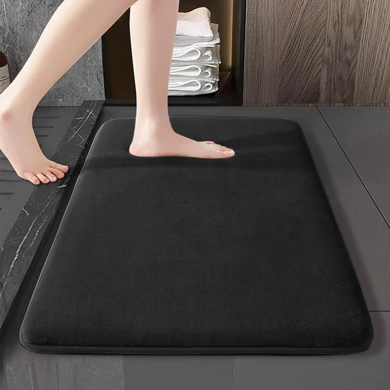 Super Absorbent Floor Mat, Super Absorbent Bath Mat, Super anti Slip Coral Velvet Bathroom Floor Mat, Door Mat