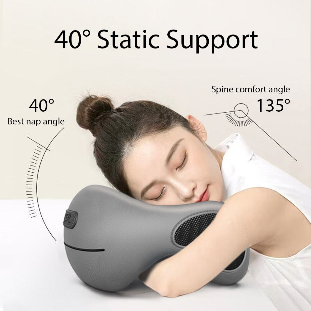 Multifunction Memory Foam Neck Pillow Slow Rebound Soft Travel Pillow for Sleeping Cervical Health Massage Nap Pillows