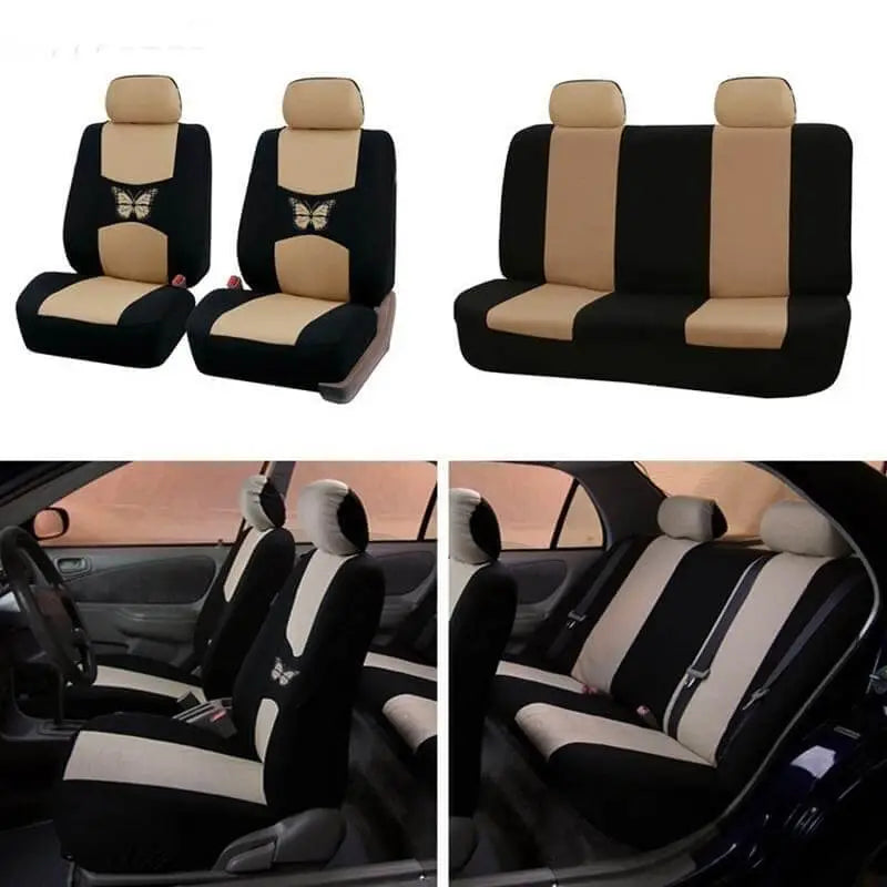 Fashion Car Seat Covers Universal Car Seat Cover Car Seat Protection Covers Women Car Interior Accessories (9 Colors)