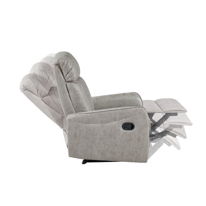 Lounge Chair Leisure Recliner Chair, Function Rest Sofa, Armchair Chaise Chair, Gray