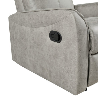 Lounge Chair Leisure Recliner Chair, Function Rest Sofa, Armchair Chaise Chair, Gray